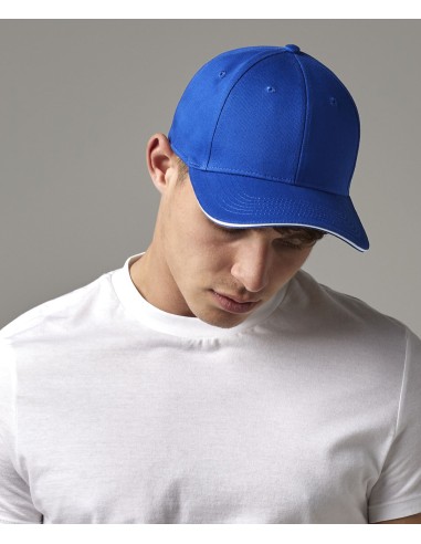 BEE-B820C-EarthAware® Classic Organic Cotton 6 Panel Cap - Sandwich Peak